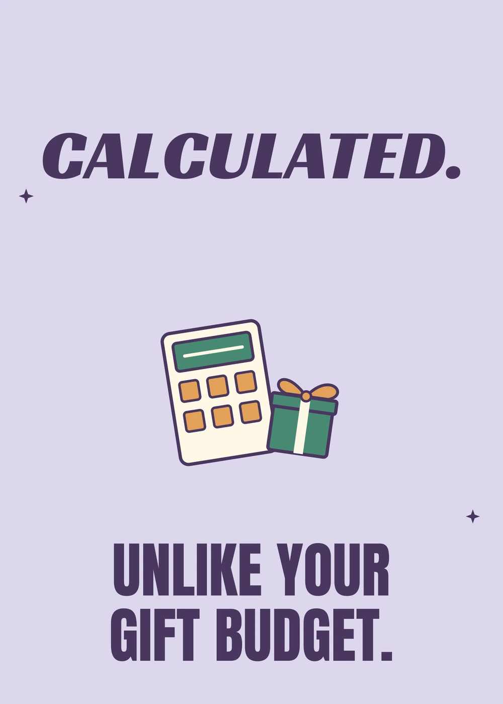 Calculated Christmas - gaming Christmas card by Gamerly