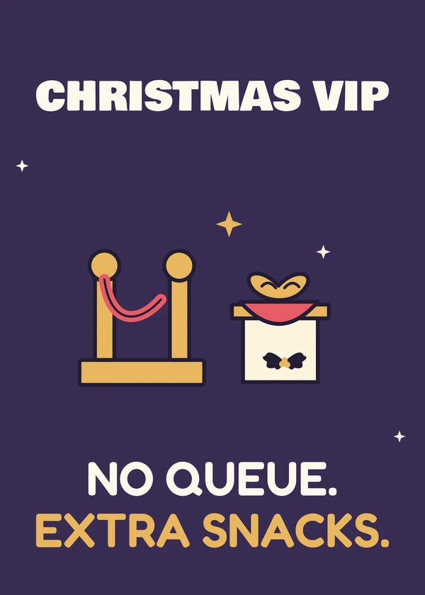 Christmas Server VIP - gaming Christmas card by Gamerly