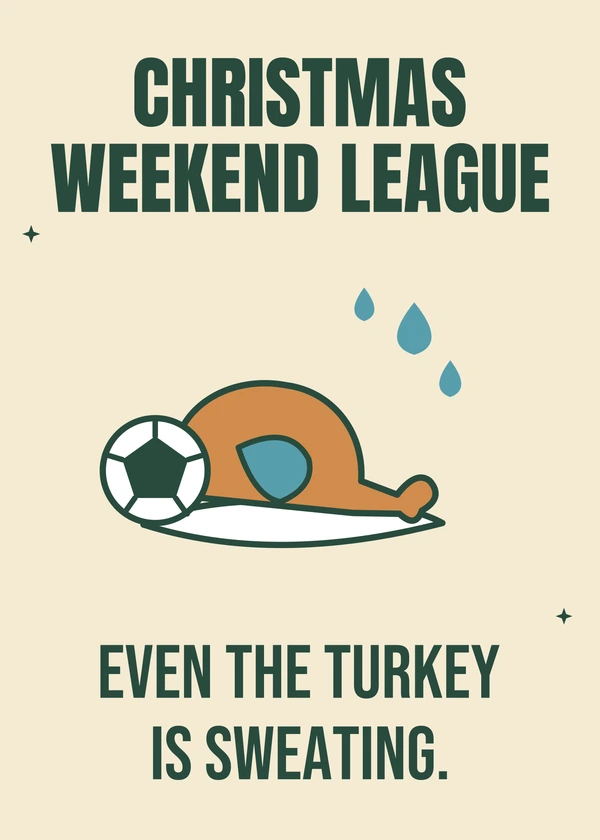 Festive Weekend League - gaming Christmas card by Gamerly