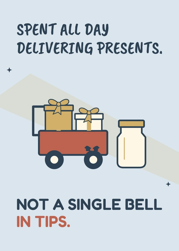 Island Christmas Deliveries - gaming Christmas card by Gamerly